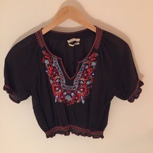 Boho UO crop top